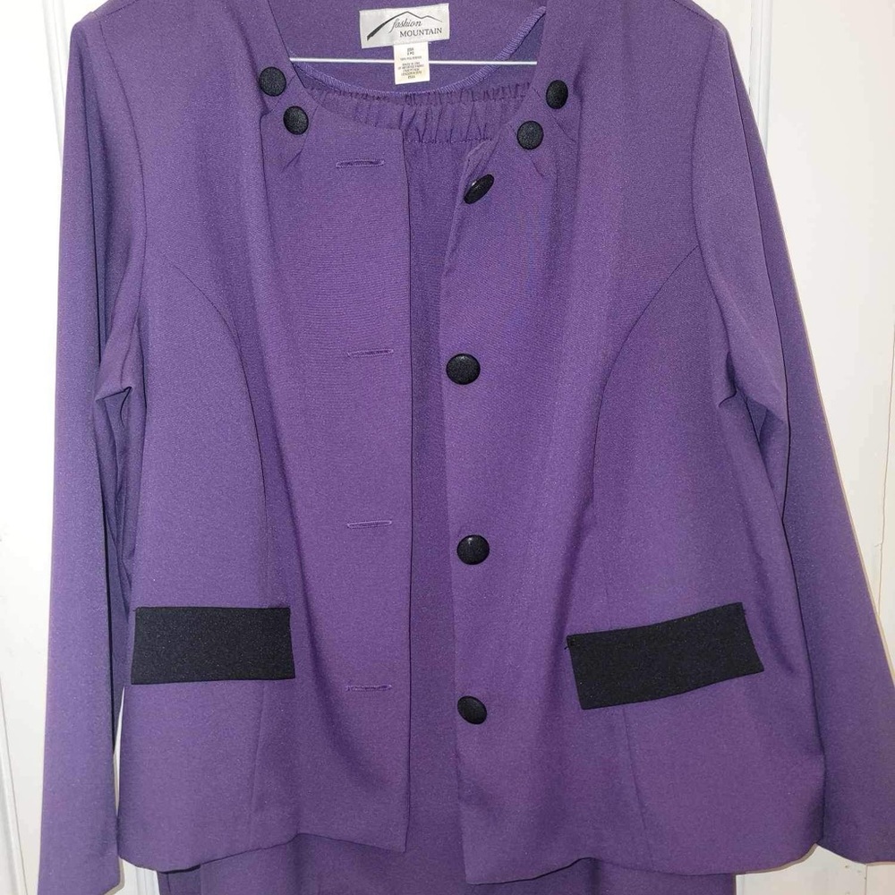 Fashion Mountain purple 2 piece set